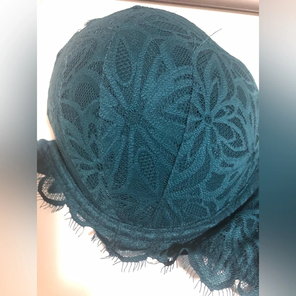 EUC! Victoria’s Secret PINK Date Racerback; Front Closure; Deep Teal; 34DD - Picture 7 of 10